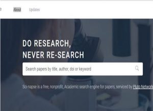 موتور جستجوی Scinapse موتور جستجوی Scinapse